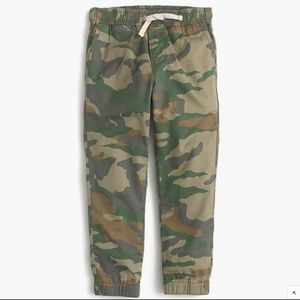 J. Crew Boys' pull-on pant in camo / Faded Camo